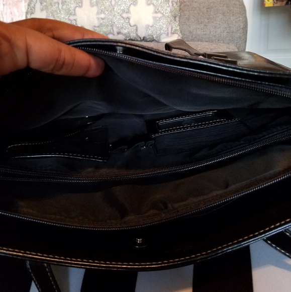 NWT Giani Bernini Glazed Tote Bag w/ Wallet - Picture 6 of 8